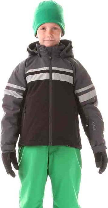 NORDBLANC NBWJK5906L YEARN crystal black - Kids winter jacket