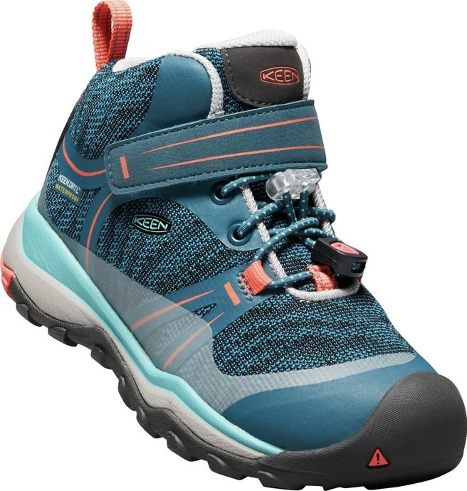 KEEN TERRADORA MID WP K aqua sea/coral