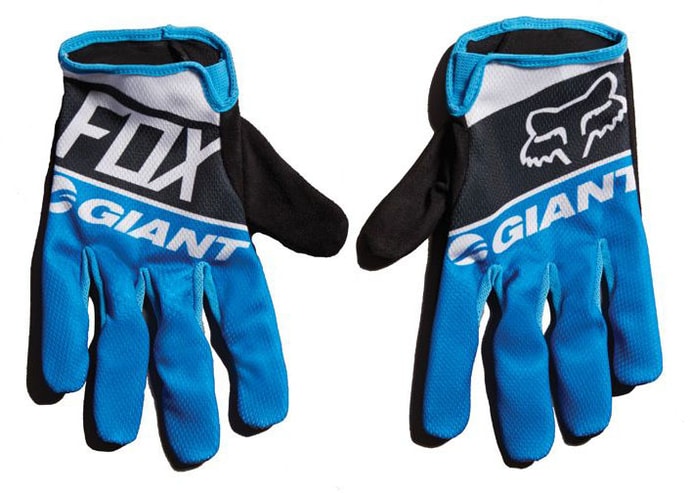 FOX 16202-002 GIANT DEMO Blue - MTB rukavice
