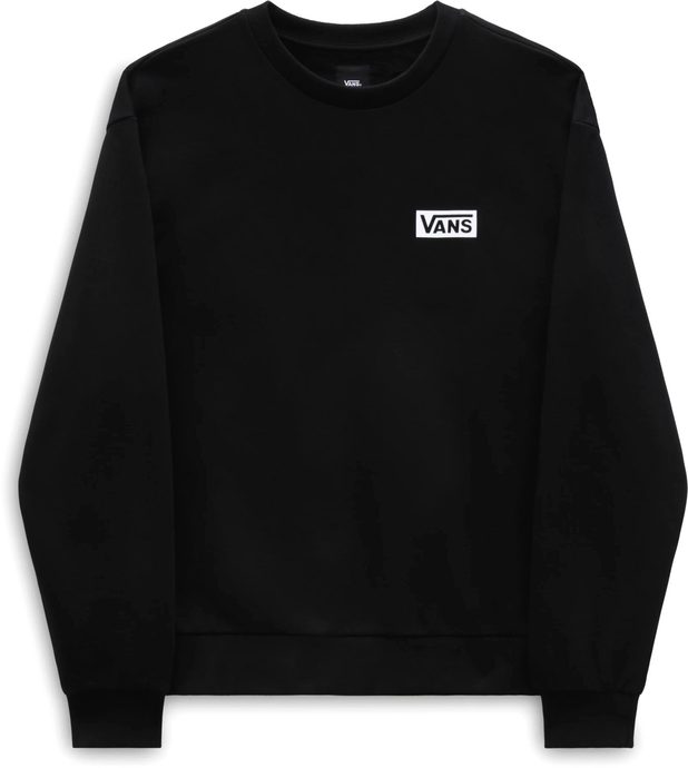 VANS RELAXED FIT CREW, BLACK