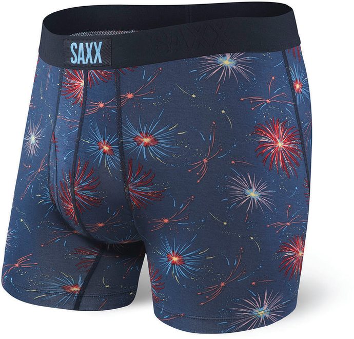 SAXX ULTRA BOXER BRIEF FLY, navy fireworks