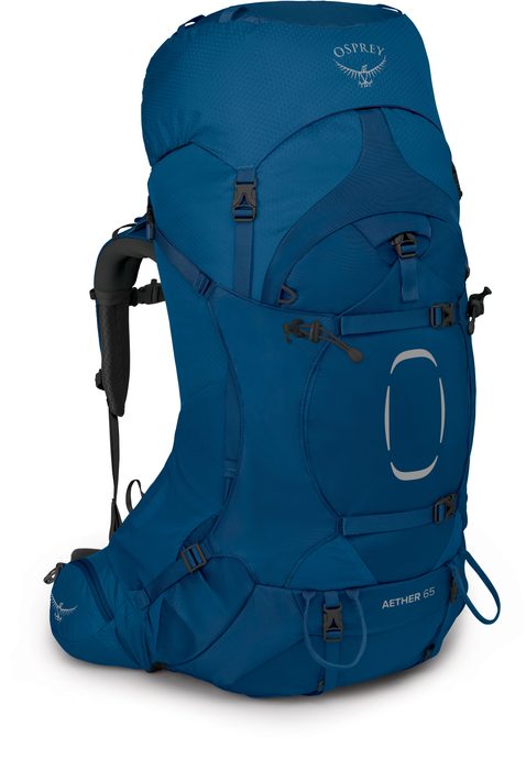 OSPREY AETHER 65 II, deep water blue