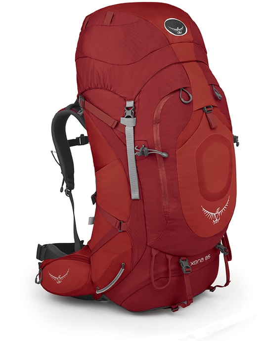 OSPREY Xena 85 ruby red - dámská krosna