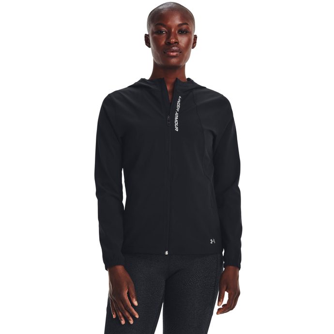 Hooded jacket Under Armour UA OutRun the Storm Jkt-BLK 