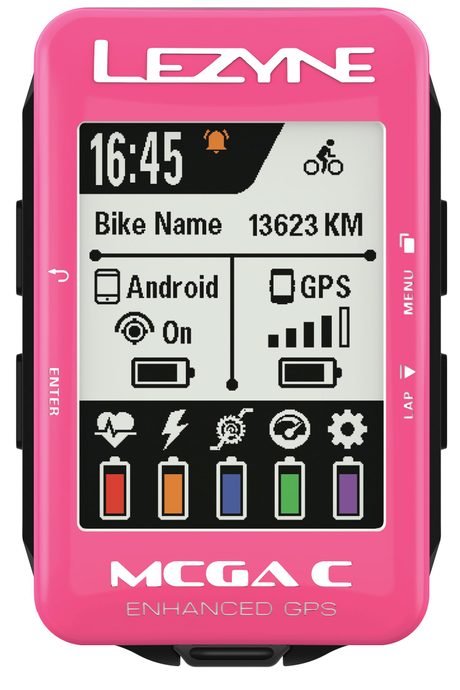 LEZYNE MEGA C GPS PINK