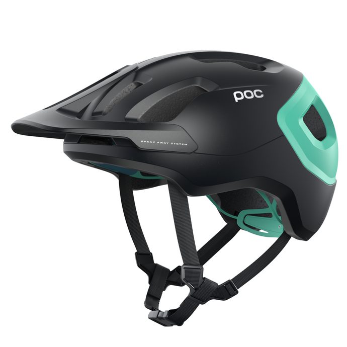 POC Axion SPIN Uranium Black/Fluorite Green Matt