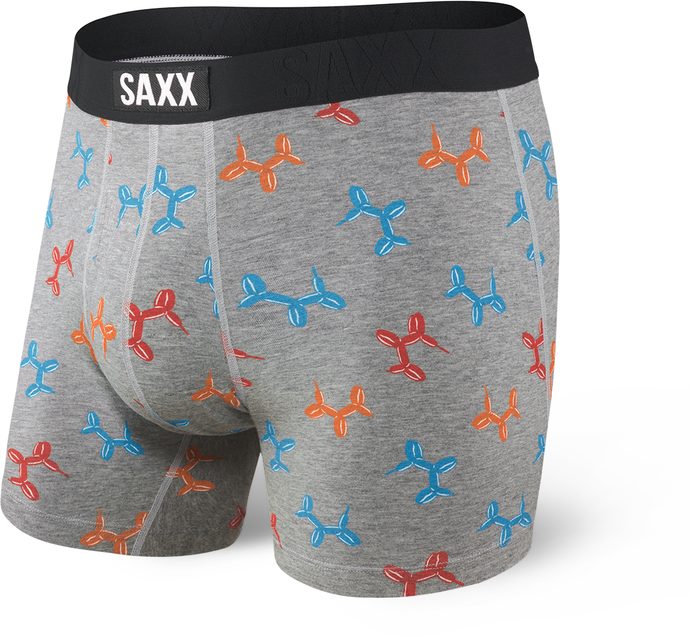 SAXX UNDERCOVER BOXER BR FLY, grey balloon dogs