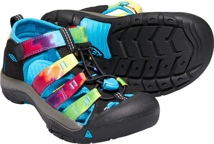 KEEN NEWPORT H2 JR, rainbow tie dye