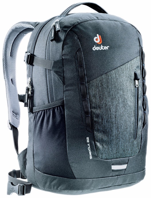 DEUTER StepOut 22 dresscode/black - městký batoh černý