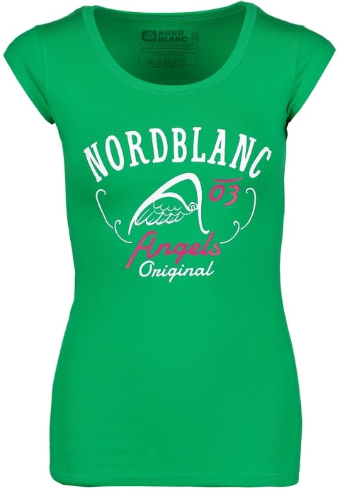 NORDBLANC NBFLT5950 DASHING amazonská zelená - dámské tričko