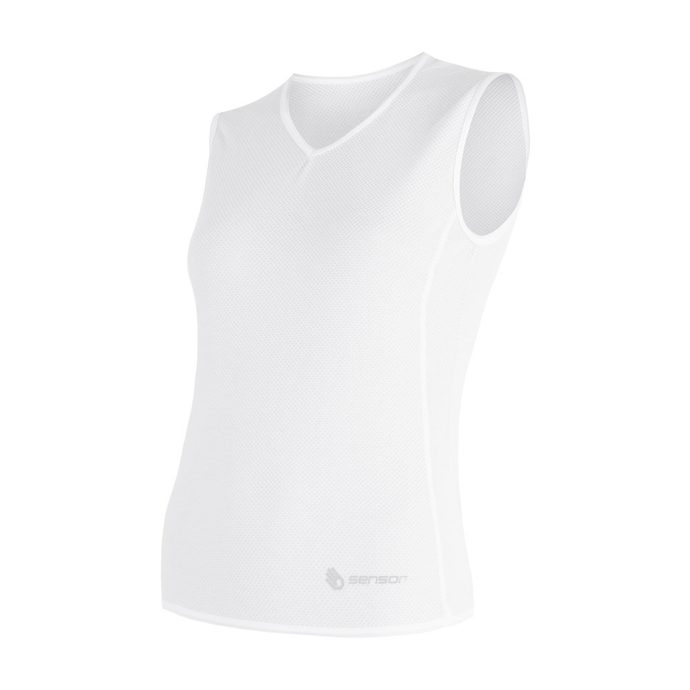 SENSOR COOLMAX AIR women's sleeveless shirt white