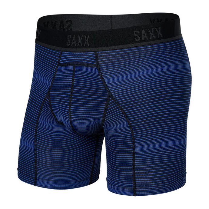 SAXX KINETIC L-C MESH BB, variegated stripe-blue