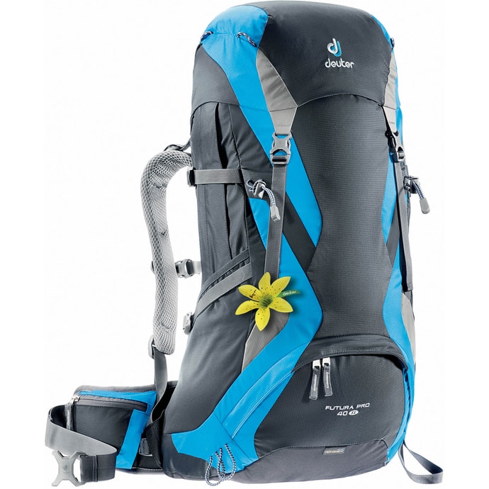 DEUTER Futura Pro 40 SL Graphite turquoise - dámský turistický batoh