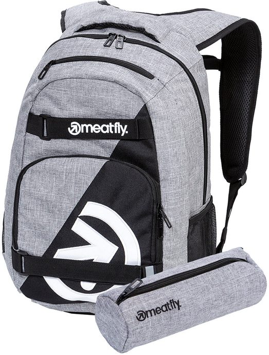 Outdoorweb.eu - Exile 24, Grey Heather - school backpack + pencil