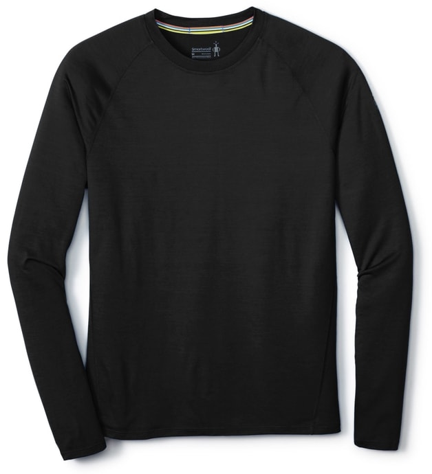 SMARTWOOL M MERINO 150 BASELAYER LS, black