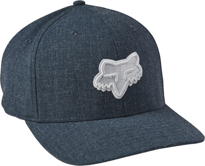 FOX Transposition Flexfit Hat, Dark Indigo