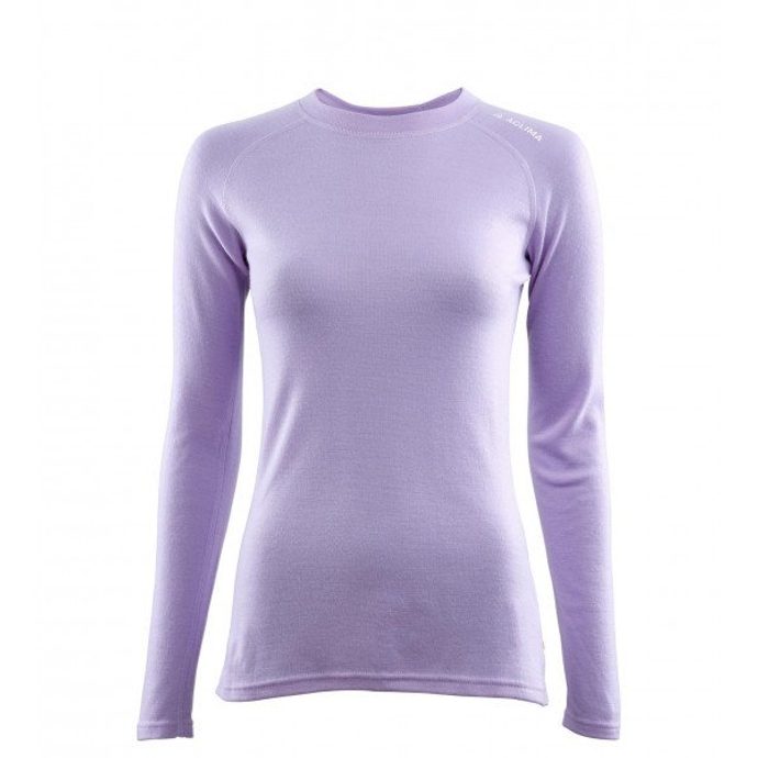 ACLIMA WarmWool Crew Neck shirt, Woma, Purple Rose