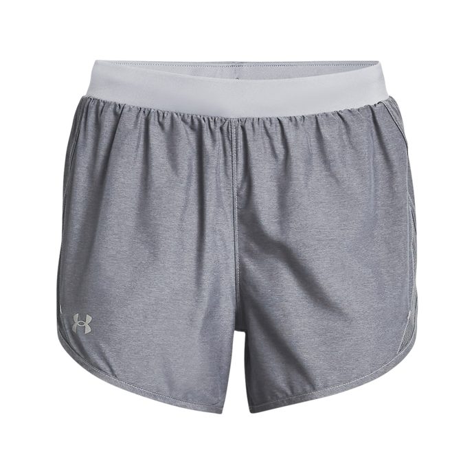 UNDER ARMOUR W UA Fly By 2.0 Short, Gray