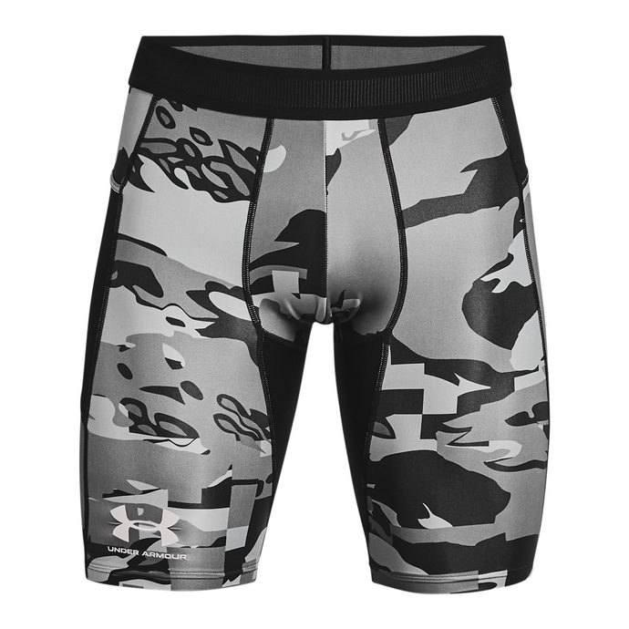 UNDER ARMOUR UA HG IsoChll Long Print Sts, Black