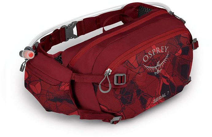 OSPREY SERAL 7 II, claret red