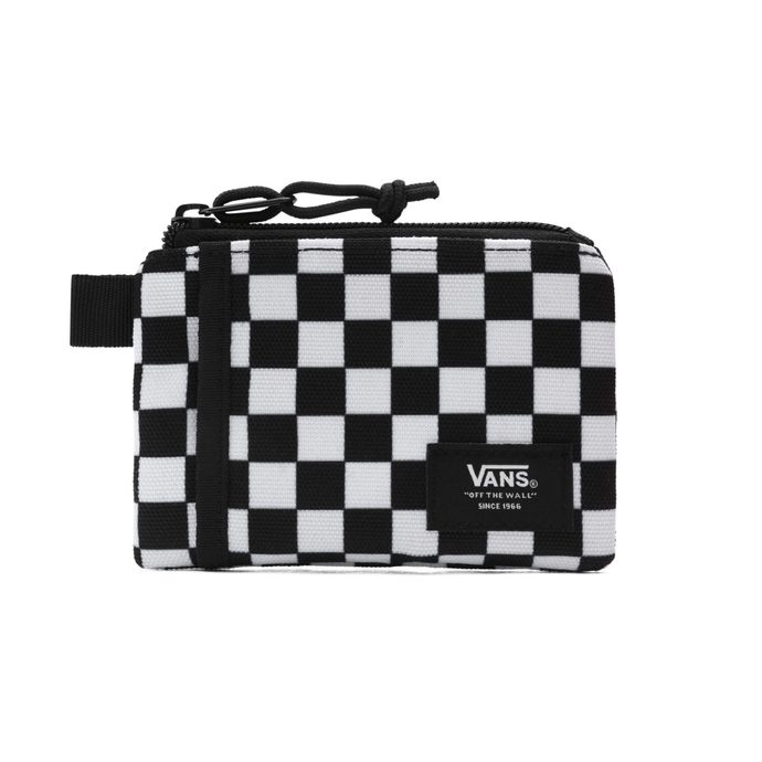 VANS MN VANS POUCH WALLET Black/White Check