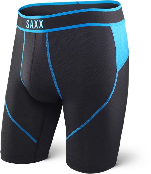 SAXX KINETIC LONG LEG black/electric blue