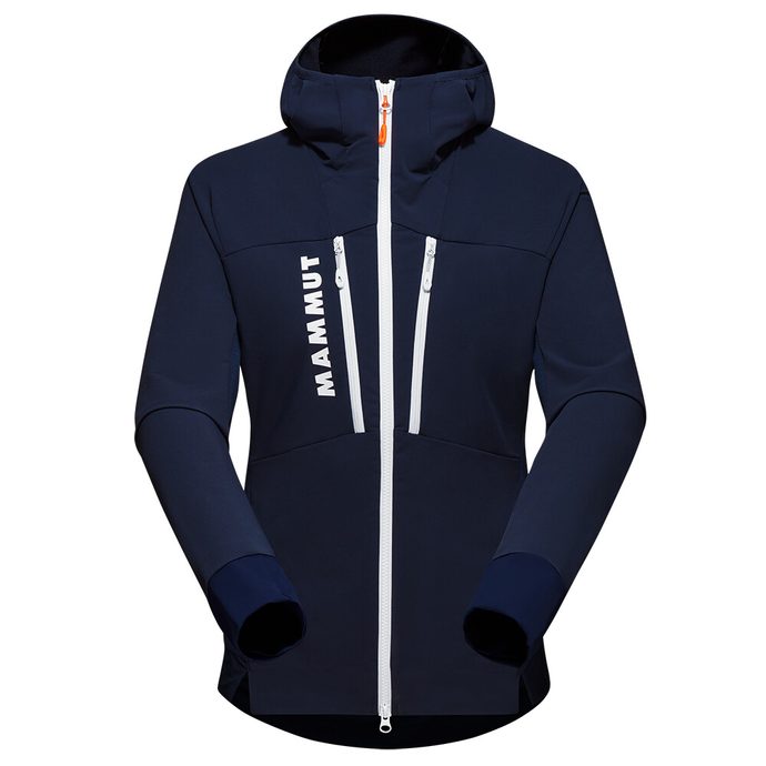 MAMMUT Aenergy SO Hybrid Hooded Jacket Women marine