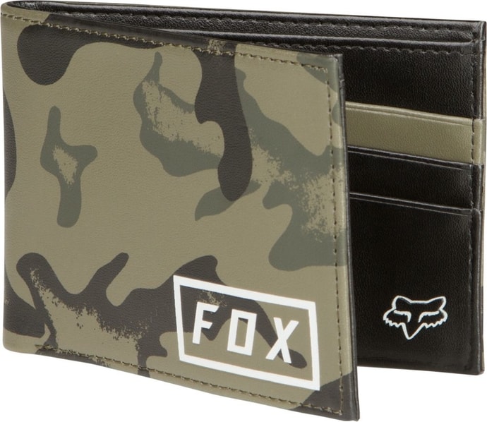 FOX Camo Pinned Pu Wallet, camo