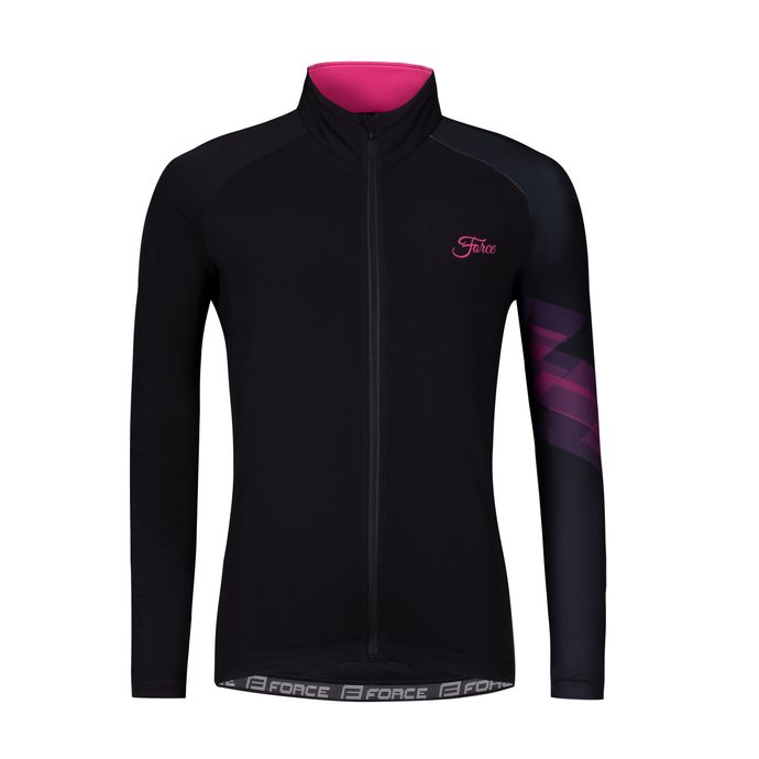 FORCE RIDGE LADY long sleeve, black and pink