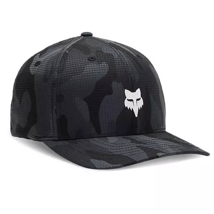 FOX Fox Head Camo Tech Flexfit, Black Camo