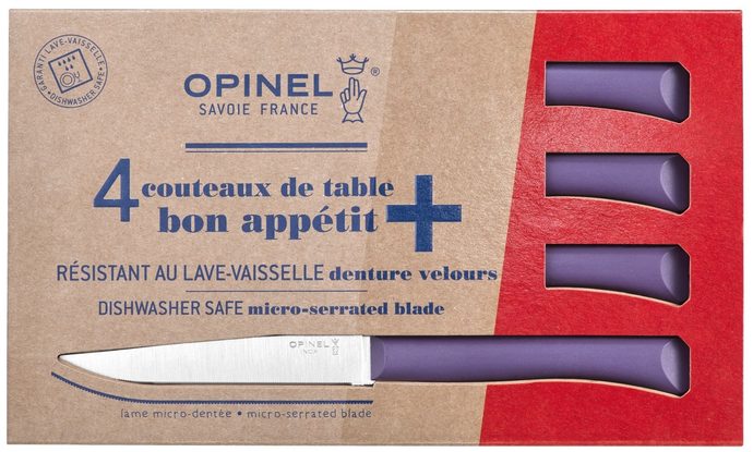 OPINEL Bon Appetit purple (4 pcs)