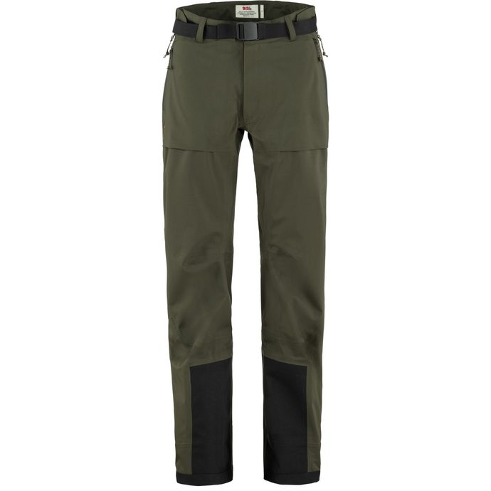 FJÄLLRÄVEN Keb Eco-Shell Trousers W Deep Forest
