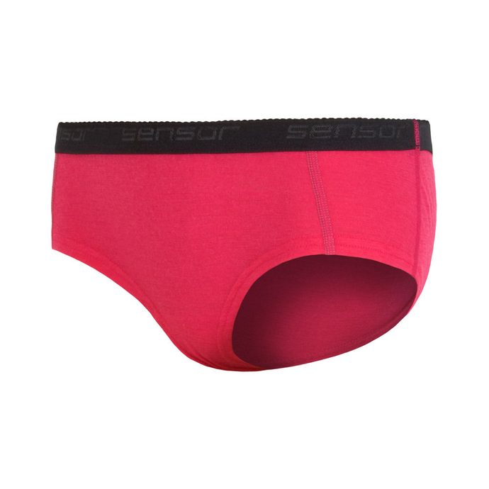 SENSOR MERINO ACTIVE ladies panties magenta