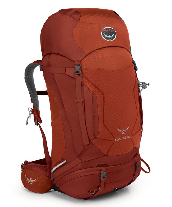 OSPREY Kestrel 68, Dragon Red - turistický batoh