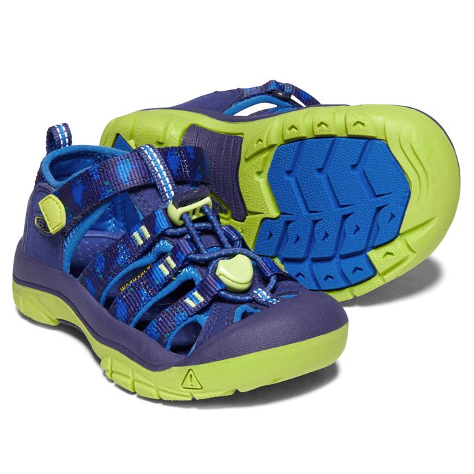 KEEN NEWPORT H2 K blue depths/chartreuse