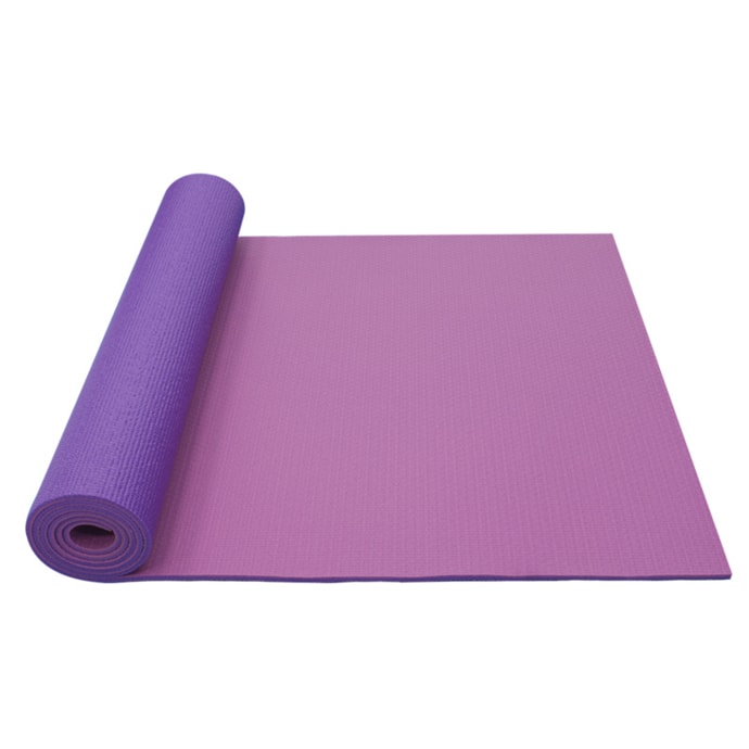 YATE Yoga Mat double layer pink/purple