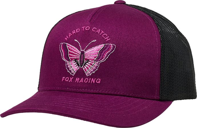 FOX Flutter Trucker Hat Dark Purple