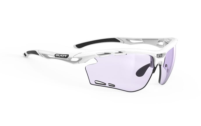 RUDY PROJECT PROPULSE white/ImpactX Photochromic 2 Laser Purple