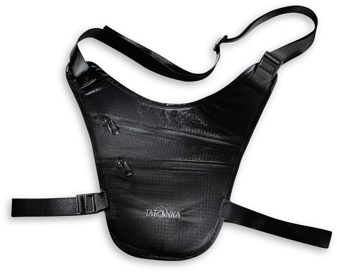 TATONKA Skin Chest Holster, black - pouzdro s připevněním na hruď