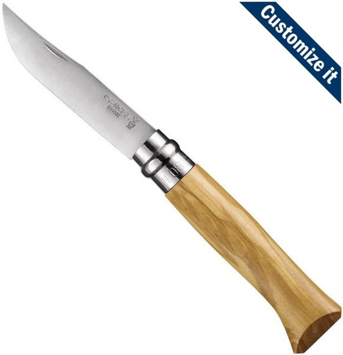 OPINEL VRI N°08 Inox handle olive