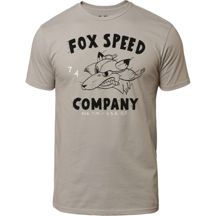 FOX Bomber Ss Premium Tee steel grey