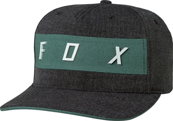 FOX Set In Flexfit Heather Black