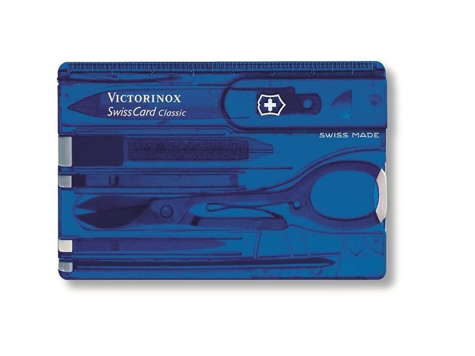 VICTORINOX 0.7122.T2 SwissCard modrá trans.