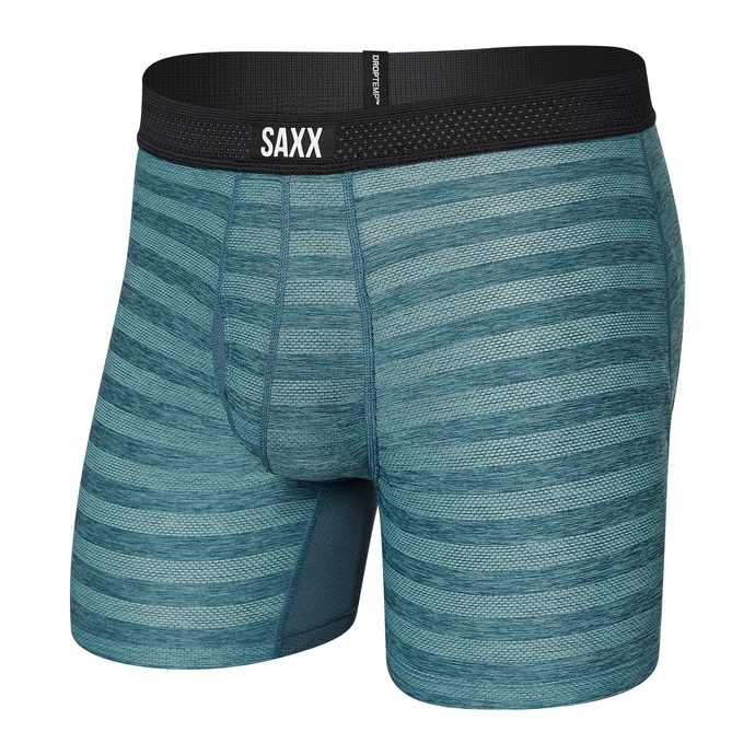 HOT SHOT BOXER BRIEF FLY washed teal heather