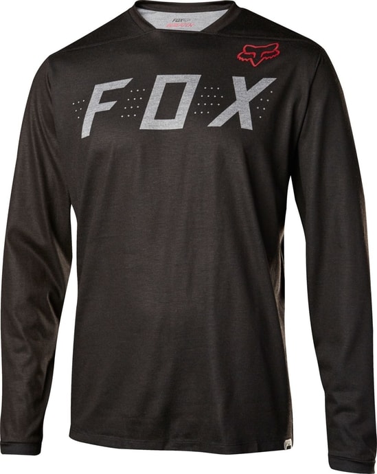 FOX Indicator Ls Jersey Heather Black