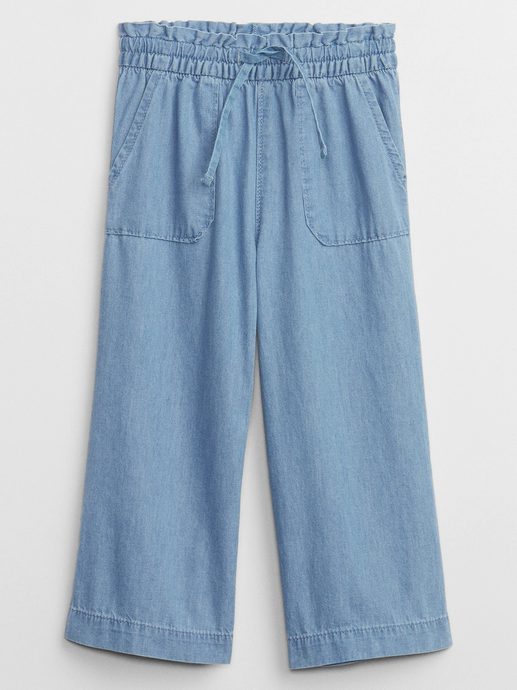GAP 570025-00 Dětské široké kalhoty Modrá