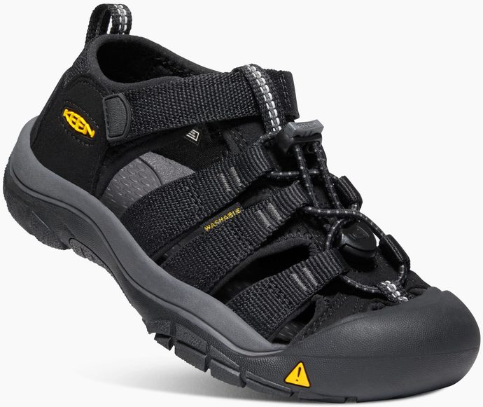 KEEN NEWPORT H2 K, black/keen yellow