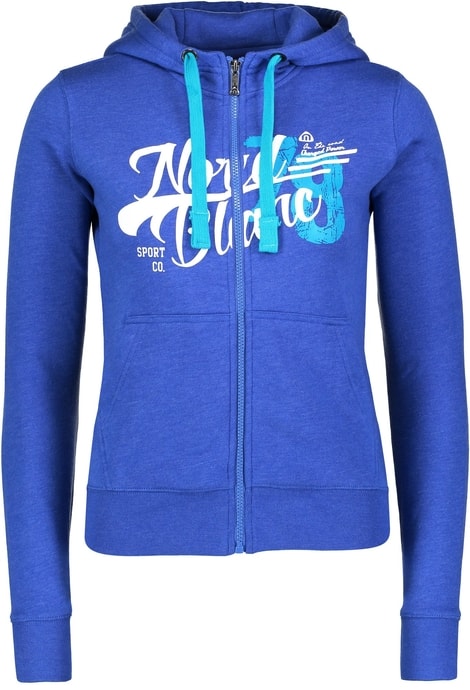 NORDBLANC NBFLS5961 JULLIFY blue cheetah - women's sweatshirt