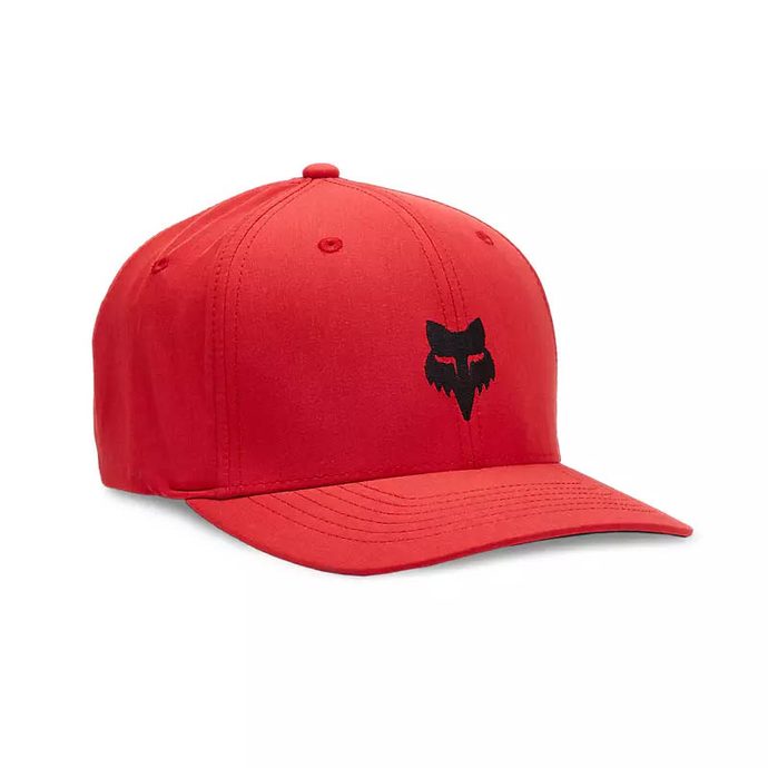 FOX Fox Head Select Flexfit Hat, Flame Red