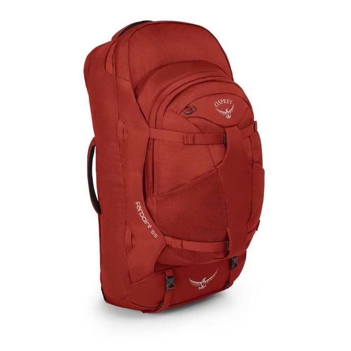 OSPREY Farpoint 55 Jasper Red - hand luggage